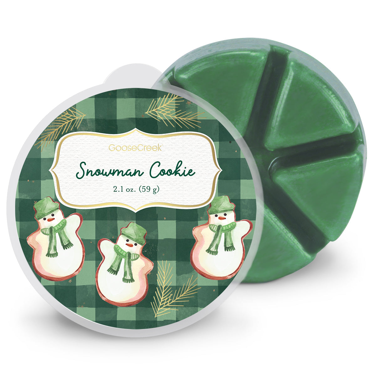 Snowman Cookie Wax Melt Sweet Aroma of Freshly Baked Cookies Goose