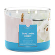 Load image into Gallery viewer, Soft Linen Breeze 3-Wick Candle