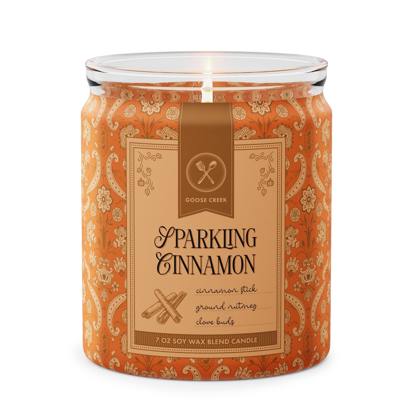 Sparkling Cinnamon 7oz Single Wick Candle