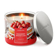 Load image into Gallery viewer, Strawberry Sponge Cake 3-Wick Candle