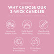 Load image into Gallery viewer, Sugar Cookie Dough 3-Wick Candle