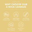 Load image into Gallery viewer, Sugar Cookie Dough 3-Wick Candle