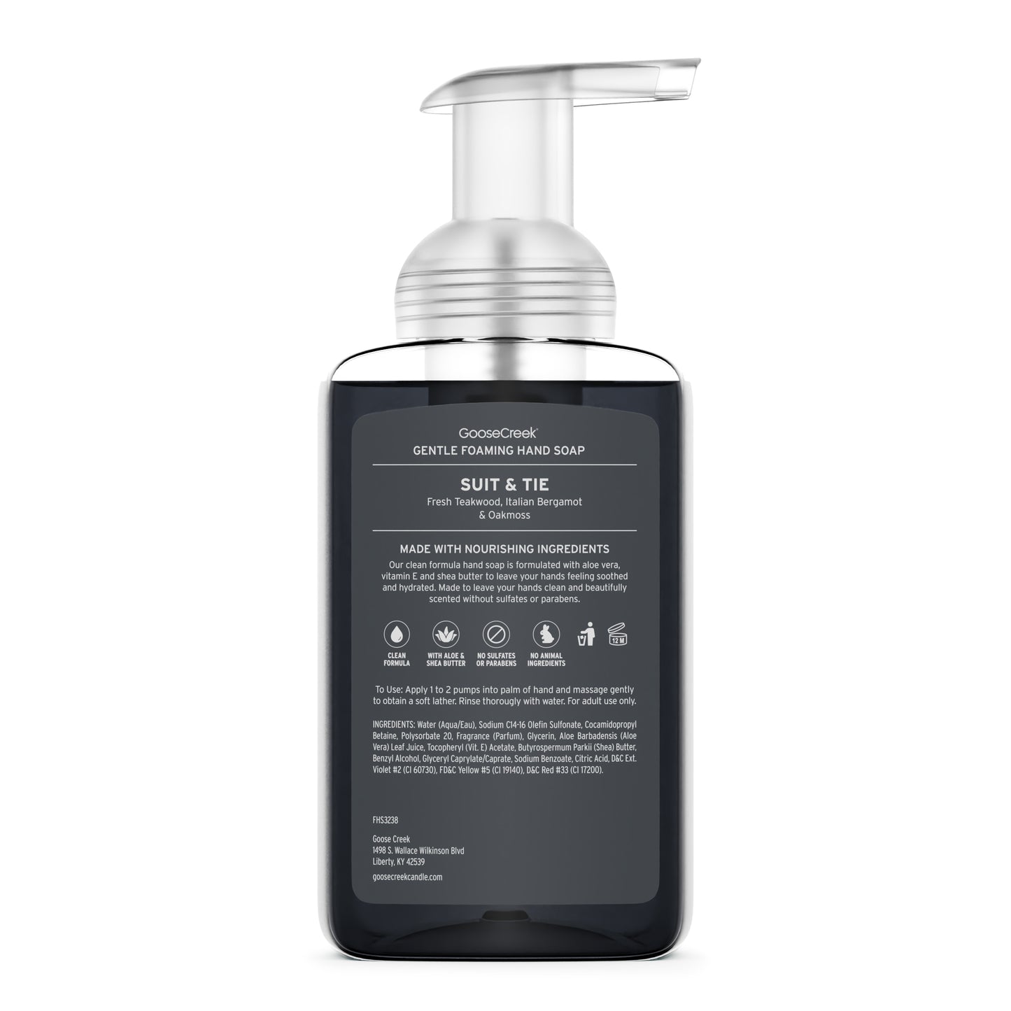 Suit & Tie Lush Foaming Hand Soap