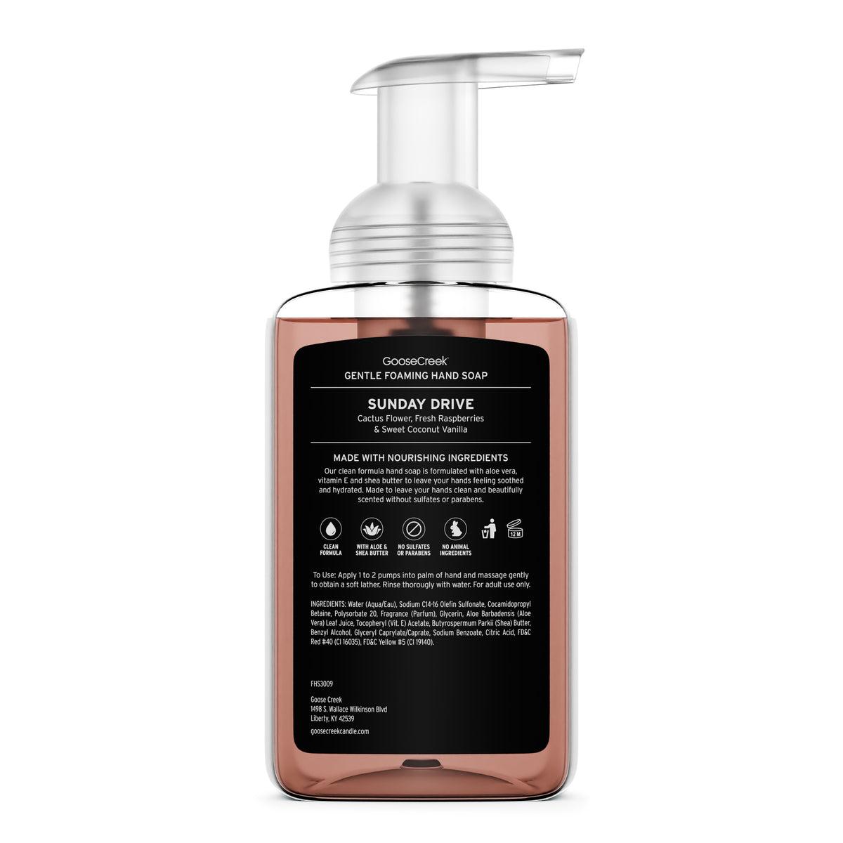 Sunday Drive Lush Foaming Hand Soap – Goose Creek Candle