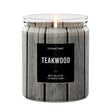 Load image into Gallery viewer, Teakwood Single Wick Candle