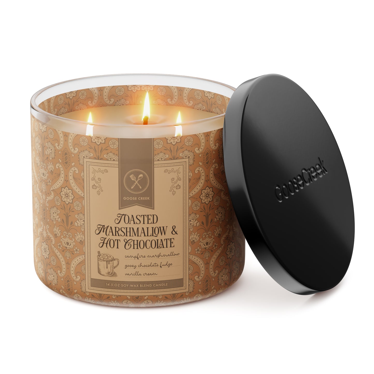 Toasted Marshmallow & Hot Chocolate 3-Wick Candle
