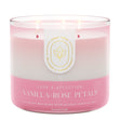 Load image into Gallery viewer, Vanilla & Rose Petals Aromatherapy 3-Wick Candle