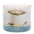 Load image into Gallery viewer, White Christmas Cake 3-Wick Candle