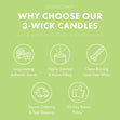 Load image into Gallery viewer, Wild Green Apple 3-Wick Candle