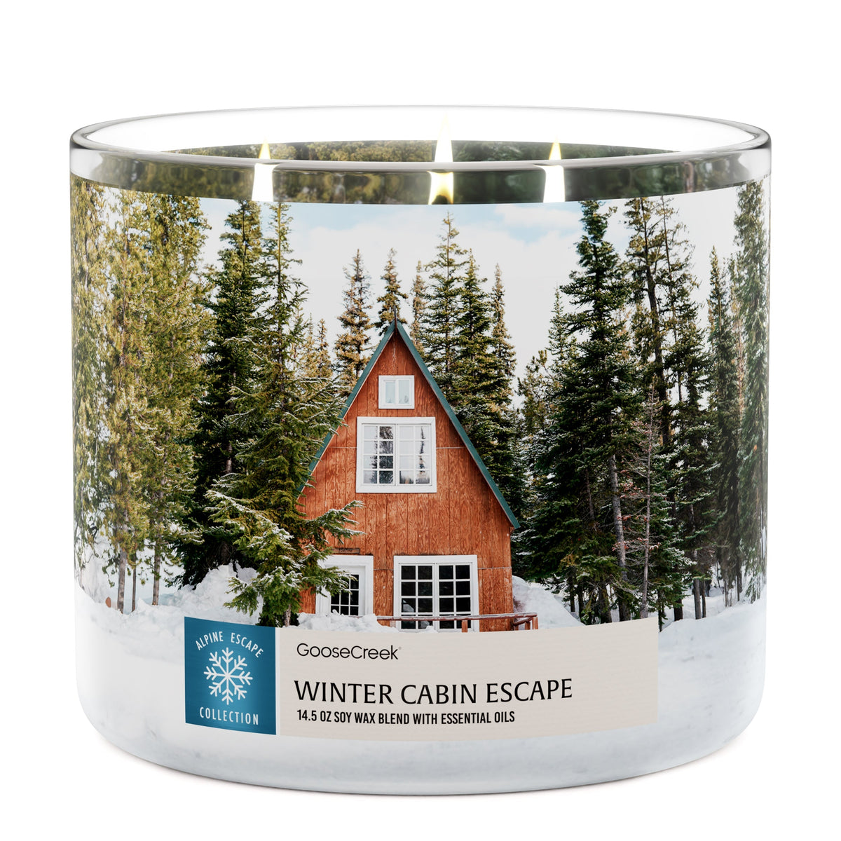 ❌VERY RARE❌ COZY CABIN 3 WICK outlet CANDLE