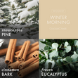 Load image into Gallery viewer, Winter Morning 3-Wick Candle