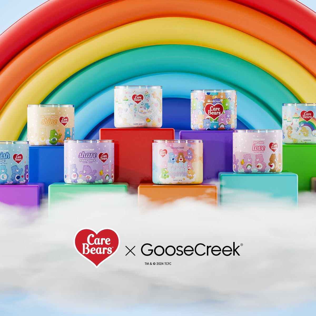 Care Bears 3-Wick Candles!