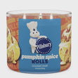 Load and play video in Gallery viewer, Pumpkin Spice Rolls Large 3-Wick Pillsbury Candle