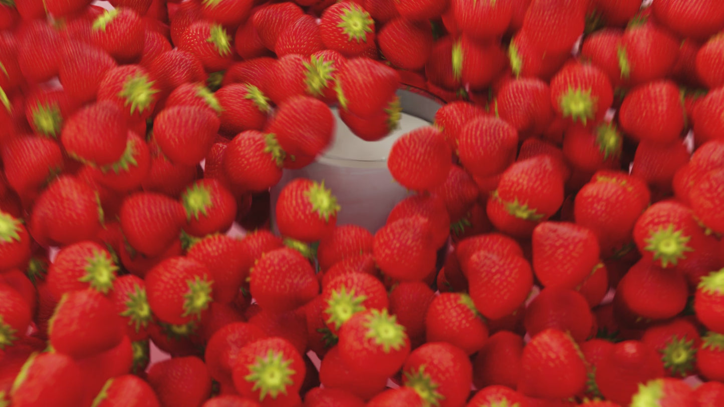 Load and play video in Gallery viewer, Raspberry Tart 3-Wick Strawberry Shortcake Candle
