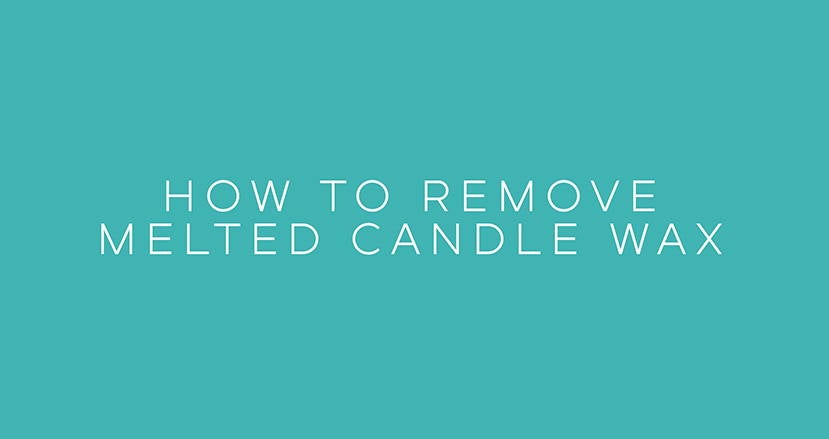 Candle Wax Stain Removal