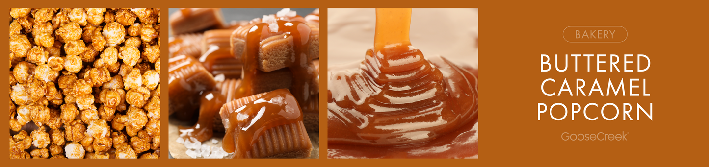 Buttered Caramel Popcorn Fragrance-Goose Creek Candle