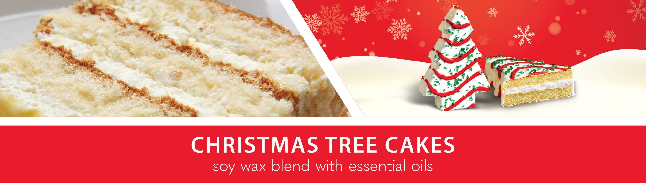 Christmas Tree Cakes Fragrance-Goose Creek Candle