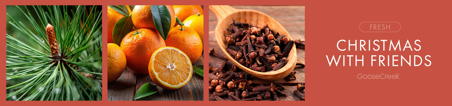 Christmas with Friends Fragrance-Goose Creek Candle