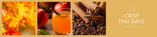 Crisp Fall Days Fragrance-Goose Creek Candle