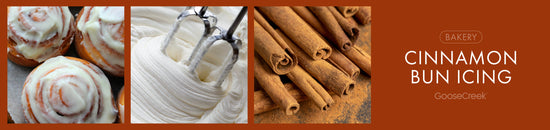 Cinnamon Bun Icing Fragrance-Goose Creek Candle