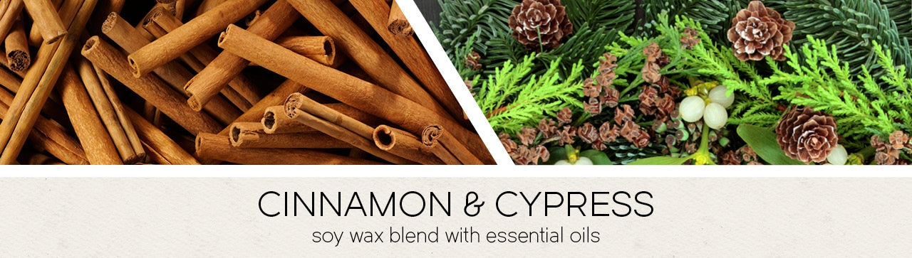 Cinnamon & Cypress Fragrance-Goose Creek Candle