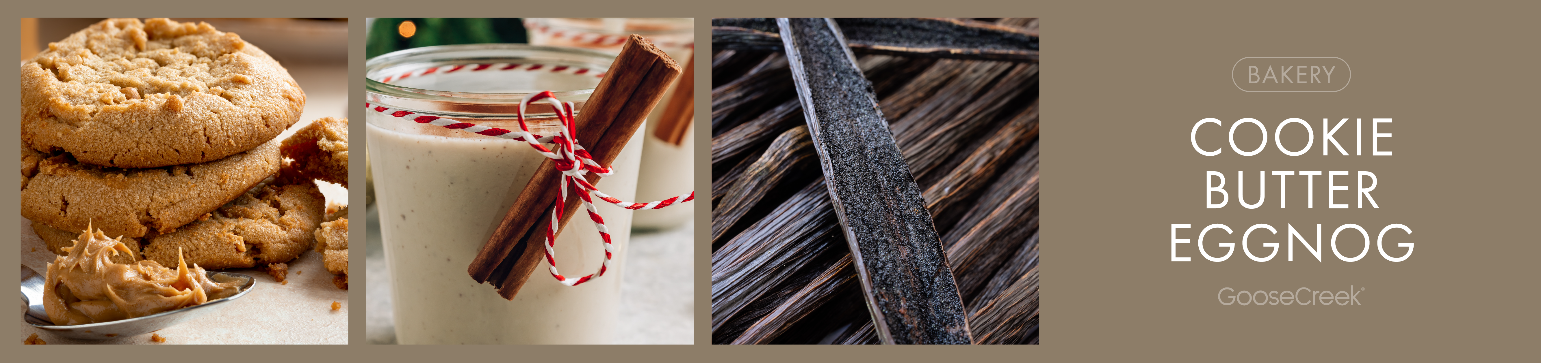 Cookie Butter Eggnog Fragrance-Goose Creek Candle