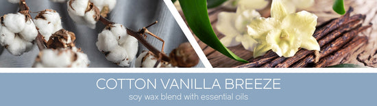 Cotton Vanilla Breeze Fragrance-Goose Creek Candle