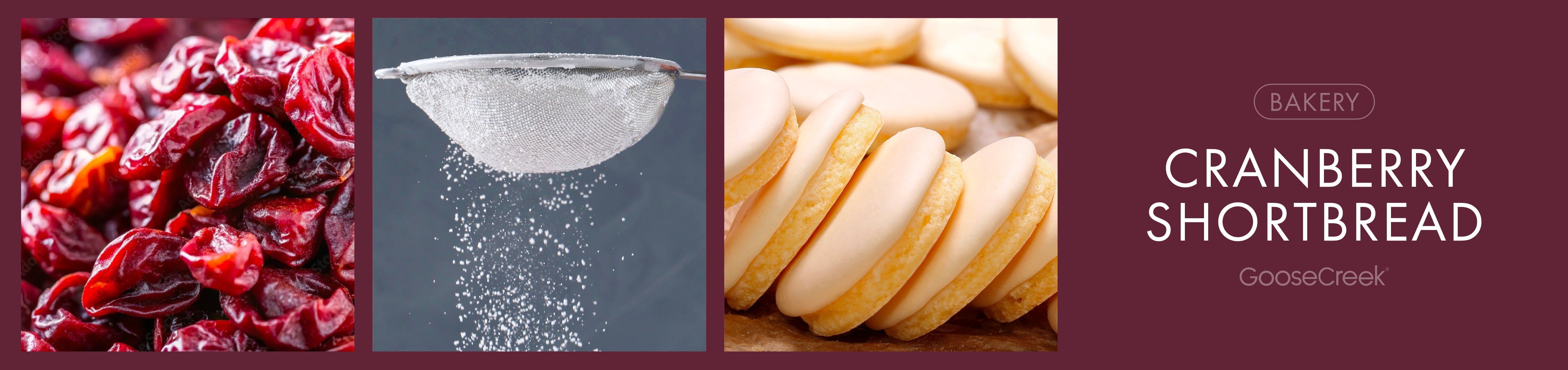 Cranberry Shortbread Fragrance-Goose Creek Candle