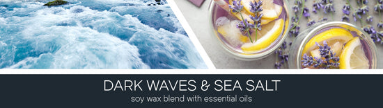 Dark Waves & Sea Salt Fragrance-Goose Creek Candle