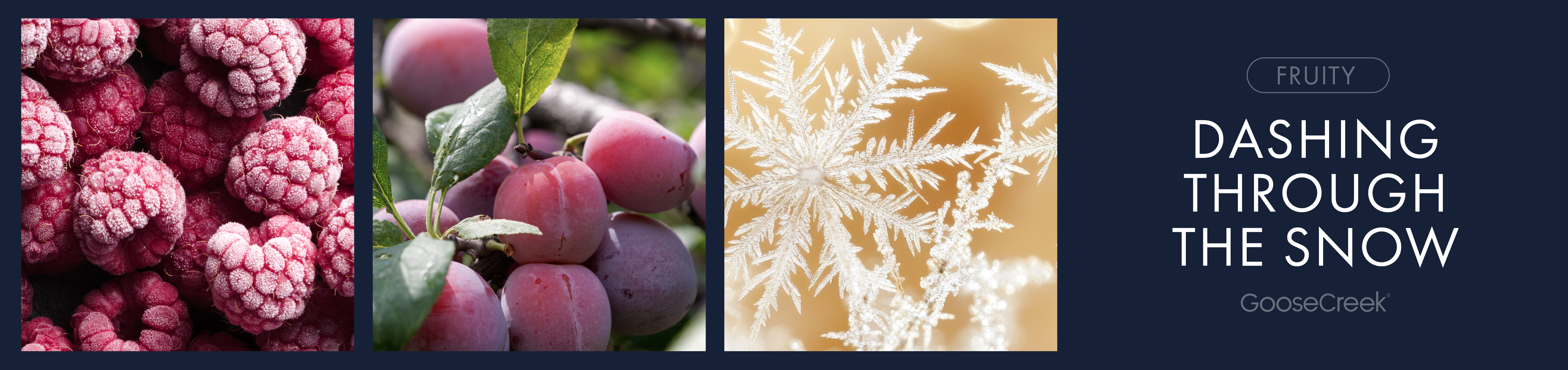 Dashing Through the Snow 3-Wick Candle