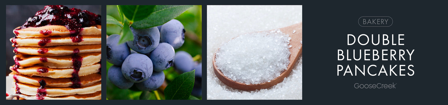 Double Blueberry Pancakes Fragrance-Goose Creek Candle