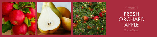 Fresh Orchard Apple Fragrance-Goose Creek Candle