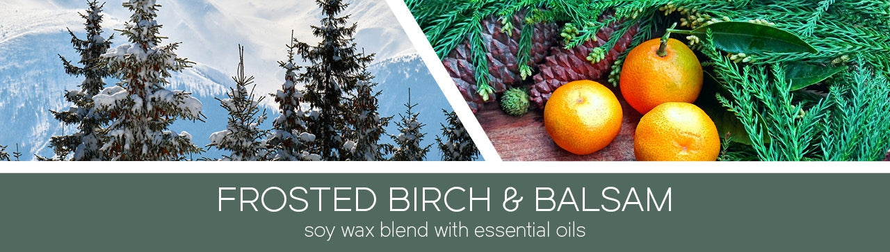 Frosted Birch & Balsam Fragrance-Goose Creek Candle
