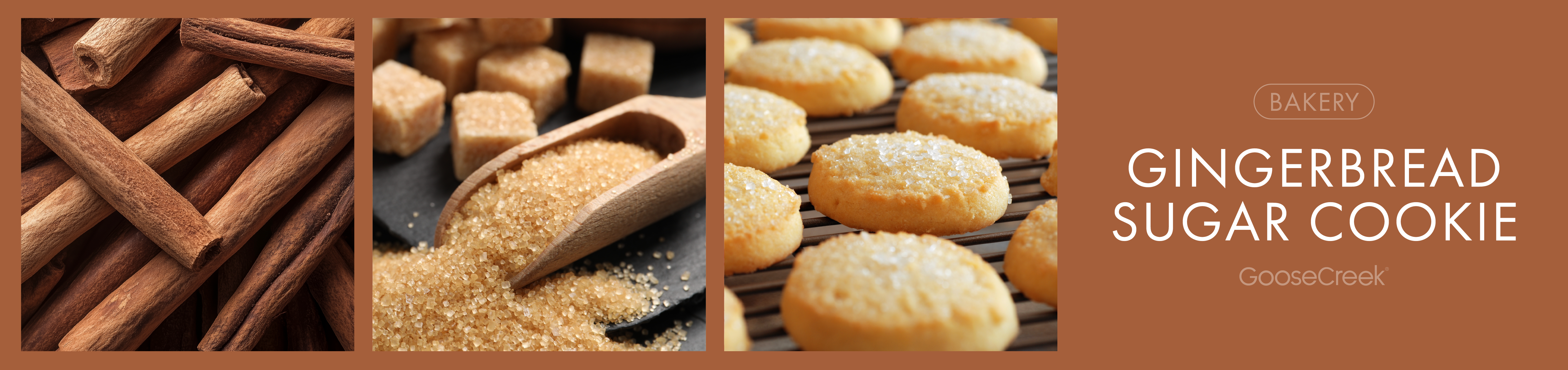 Gingerbread Sugar Cookie Fragrance-Goose Creek Candle