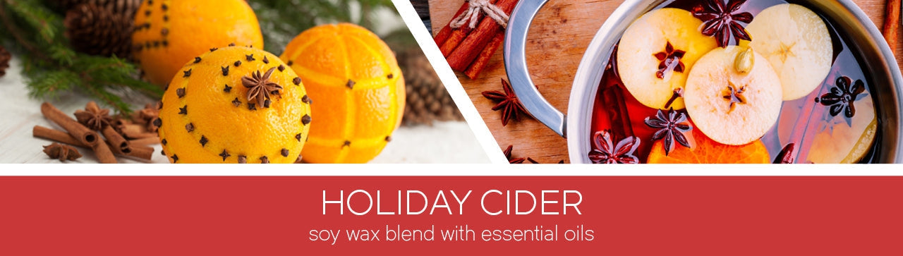 Holiday Cider Fragrance-Goose Creek Candle