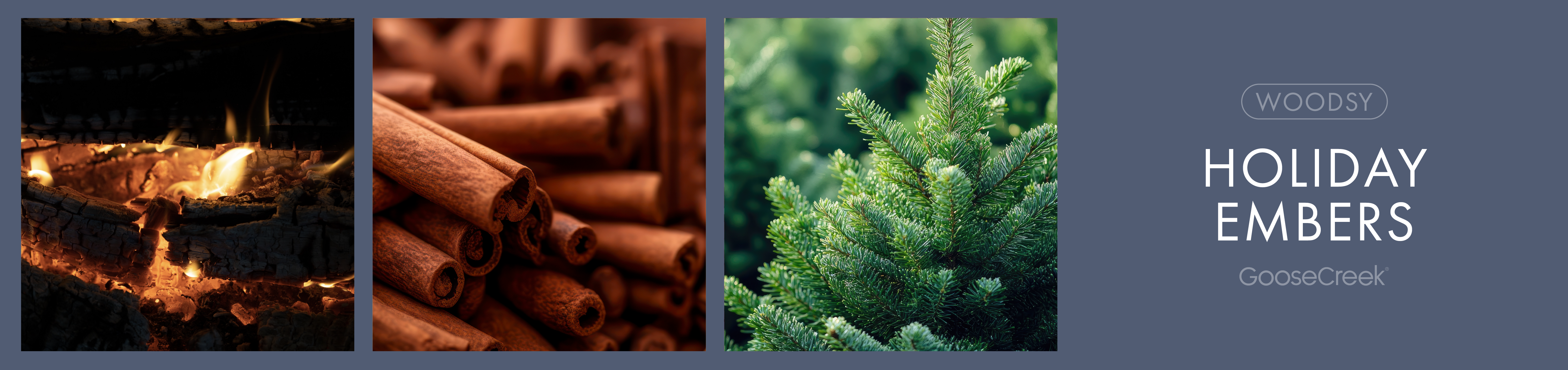 Holiday Embers Fragrance-Goose Creek Candle