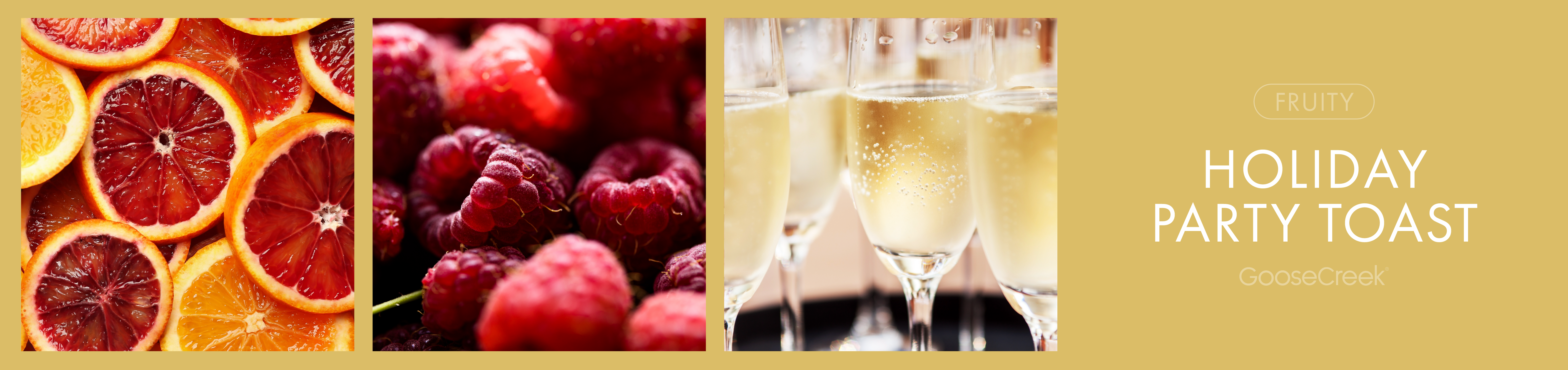 Holiday Party Toast Fragrance-Goose Creek Candle