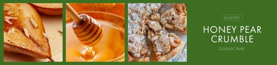 Honey Pear Crumble Fragrance-Goose Creek Candle