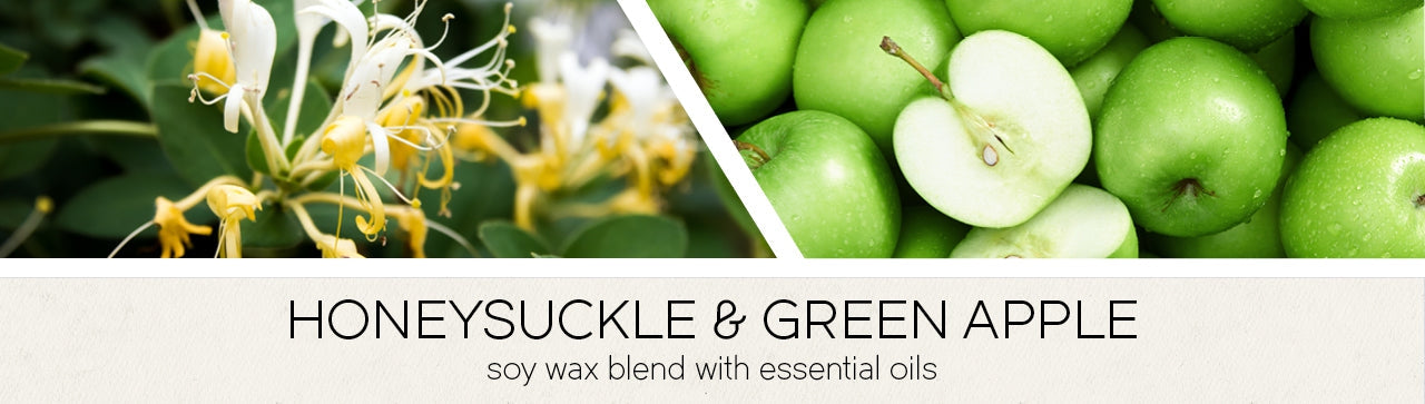 Honeysuckle & Green Apple Fragrance-Goose Creek Candle