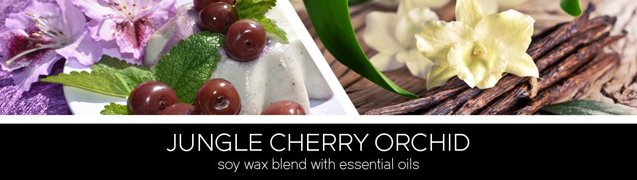 Jungle Cherry Orchid Fragrance-Goose Creek Candle
