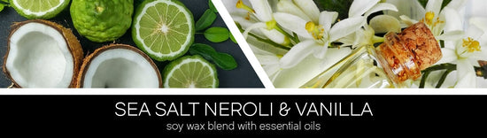 Sea Salt Neroli & Vanilla Fragrance-Goose Creek Candle