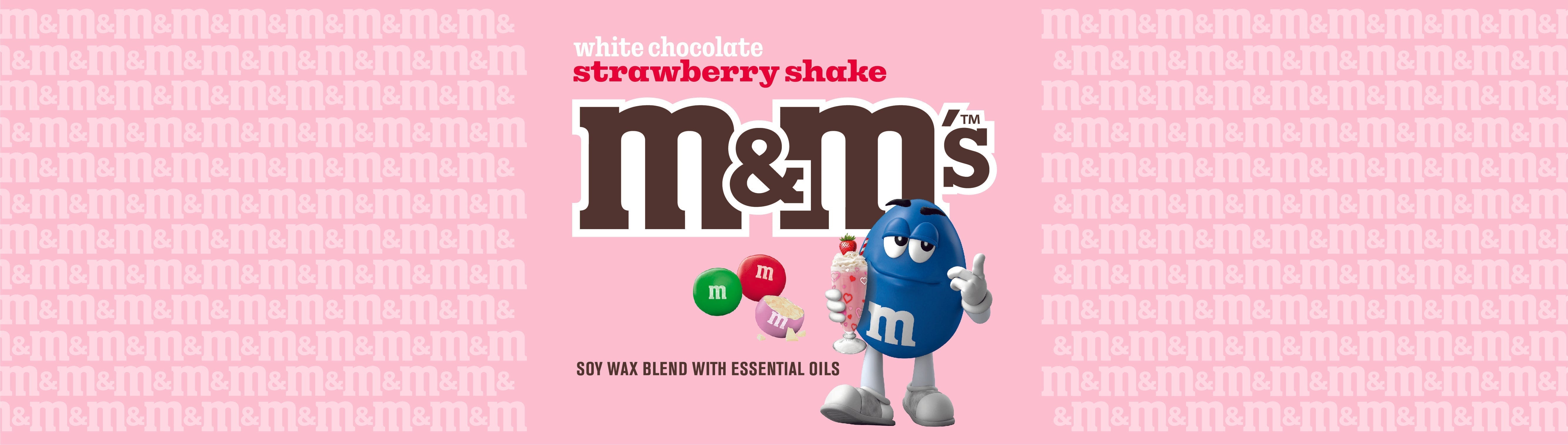 White Chocolate Strawberry Shake M&M's Fragrance-Goose Creek Candle