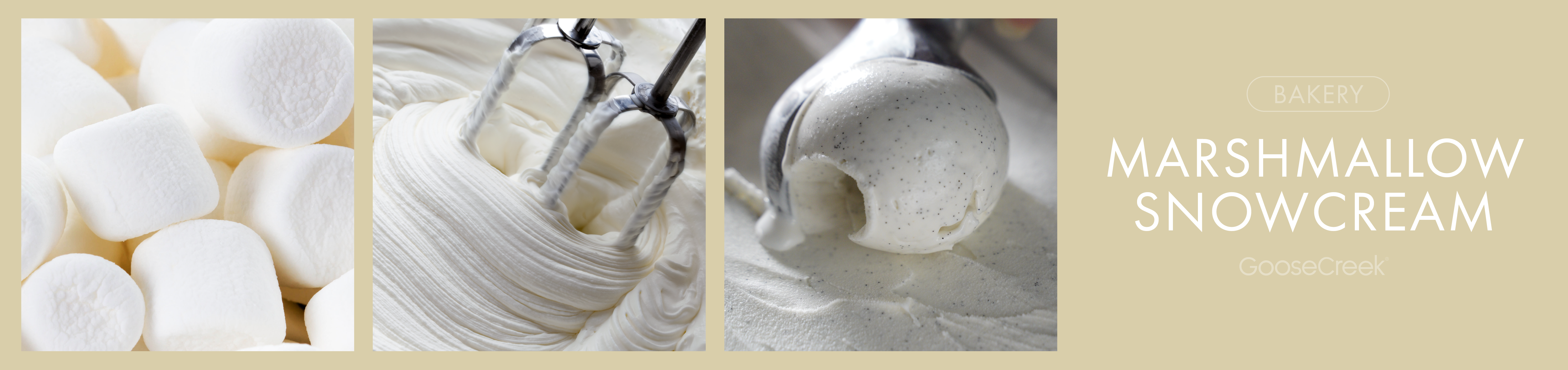 Marshmallow Snowcream Fragrance-Goose Creek Candle