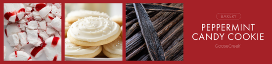 Peppermint Candy Cookie Fragrance-Goose Creek Candle