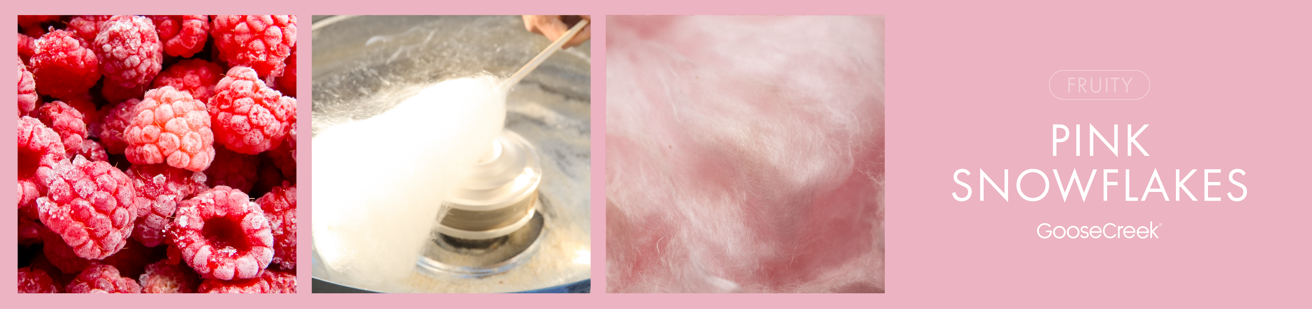 Pink Snowflakes Fragrance-Goose Creek Candle