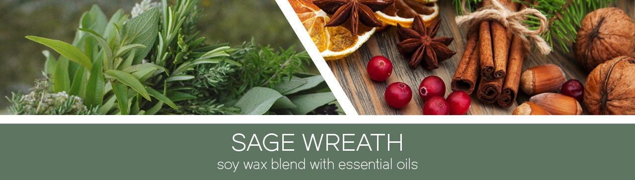 Sage Wreath Fragrance-Goose Creek Candle