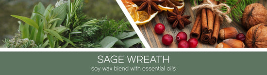 Sage Wreath Fragrance-Goose Creek Candle