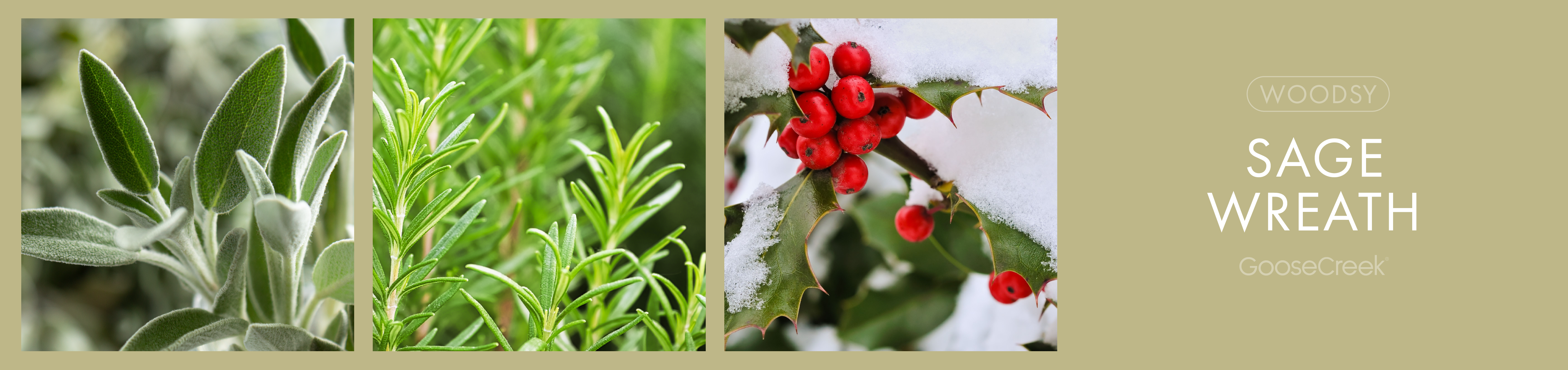 Sage Wreath Fragrance-Goose Creek Candle