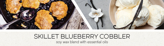 Skillet Blueberry Cobbler Fragrance-Goose Creek Candle