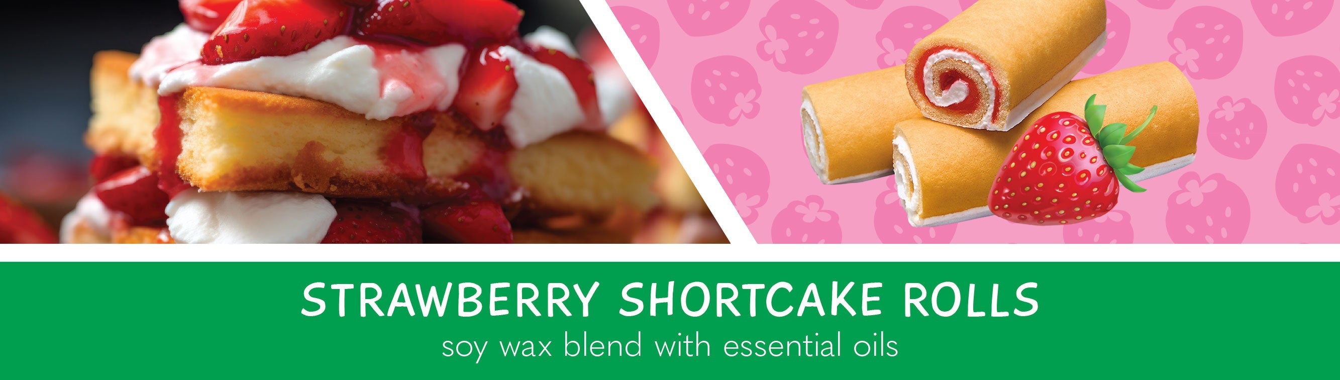 Strawberry Shortcake Rolls Fragrance-Goose Creek Candle